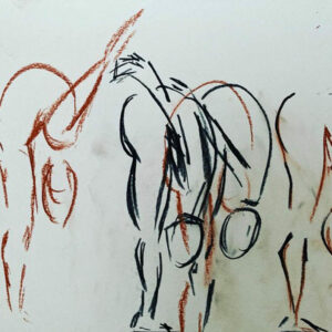 Studies of dancers