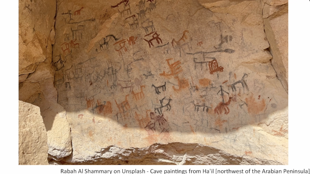 Rabah Al Shammary on Unspash- Cave Paintings From Ha'il 