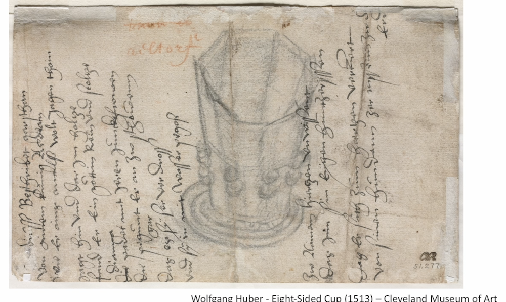Wolfgang Huber- Eight-Sided Cup (1513)- Cleveland Museum of Art