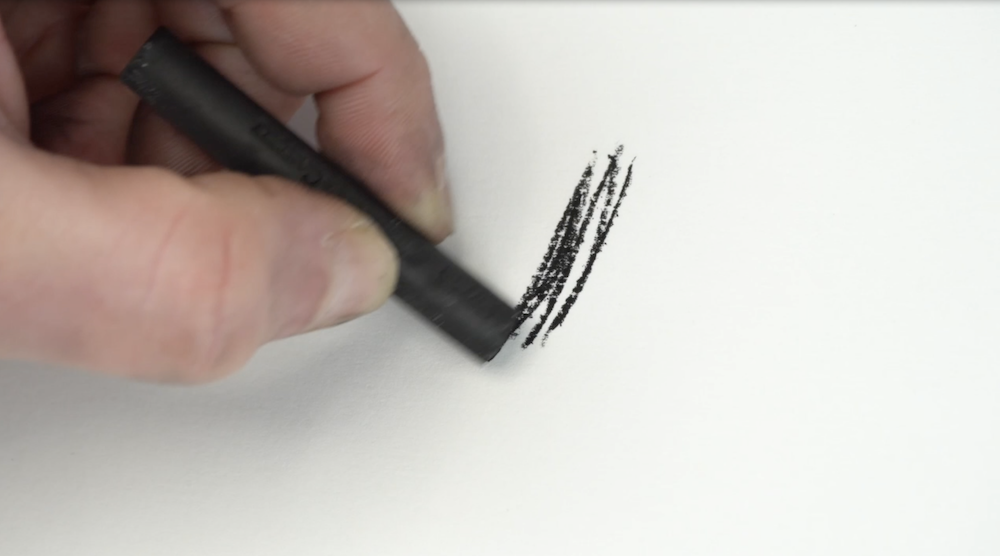 Compressed Charcoal Using Point By Lancelot Richardson