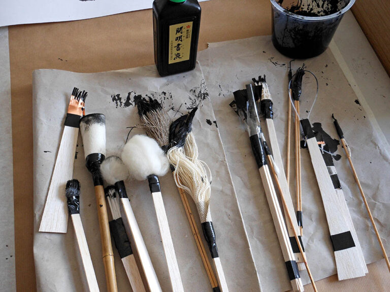 Experimental mark making tools