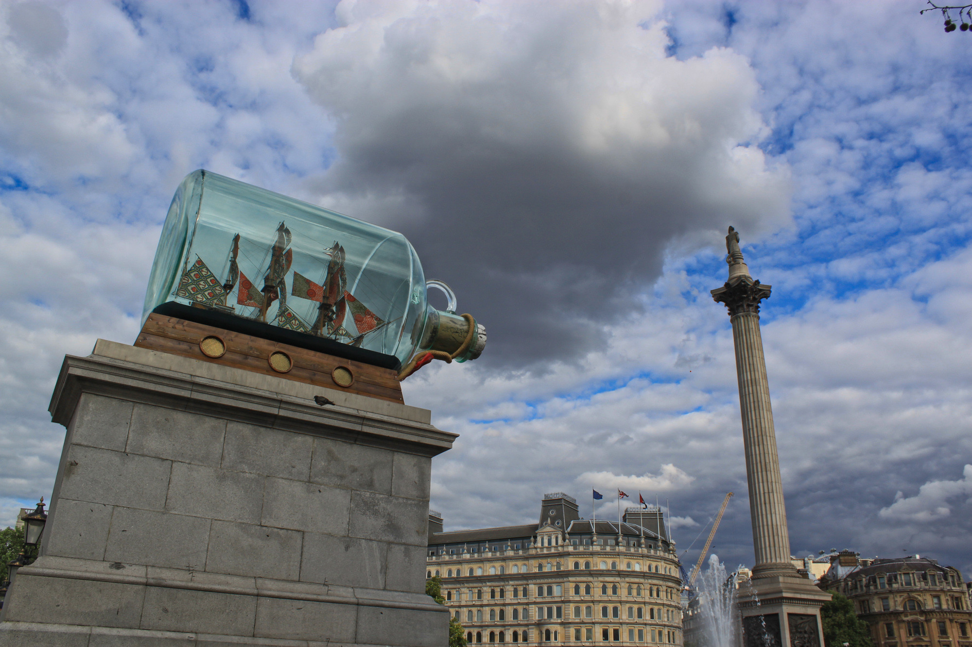Photo of Fourth Plinth, Trafalgar Square, London by Andy Hay