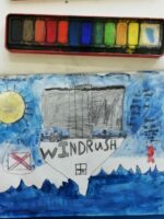 Windrush scandal inspired artwork