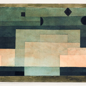 The Firmament Above the Temple (1922) by Paul Klee. Original from The MET Museum