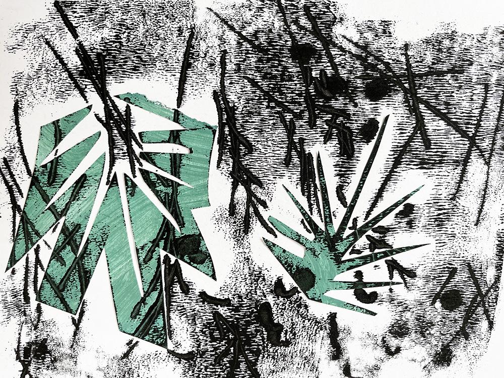 Ghost in the Garden Print Ghost in the Garden Print