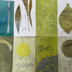 Create a zines by making mono prints inspired by poetry