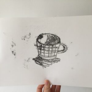 Monotype Drawn Over Paper by Tobi Meuwissen