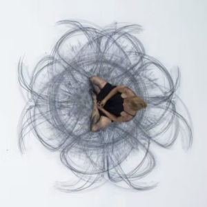 Explore artist Heather Hansen "perform" drawing