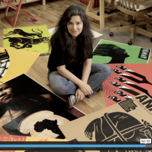 Explore the work of activist and graphic designer Luba Lukova