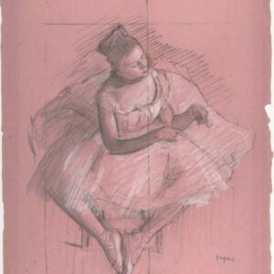 Exploring the charcoal drawings by Edgar Degas