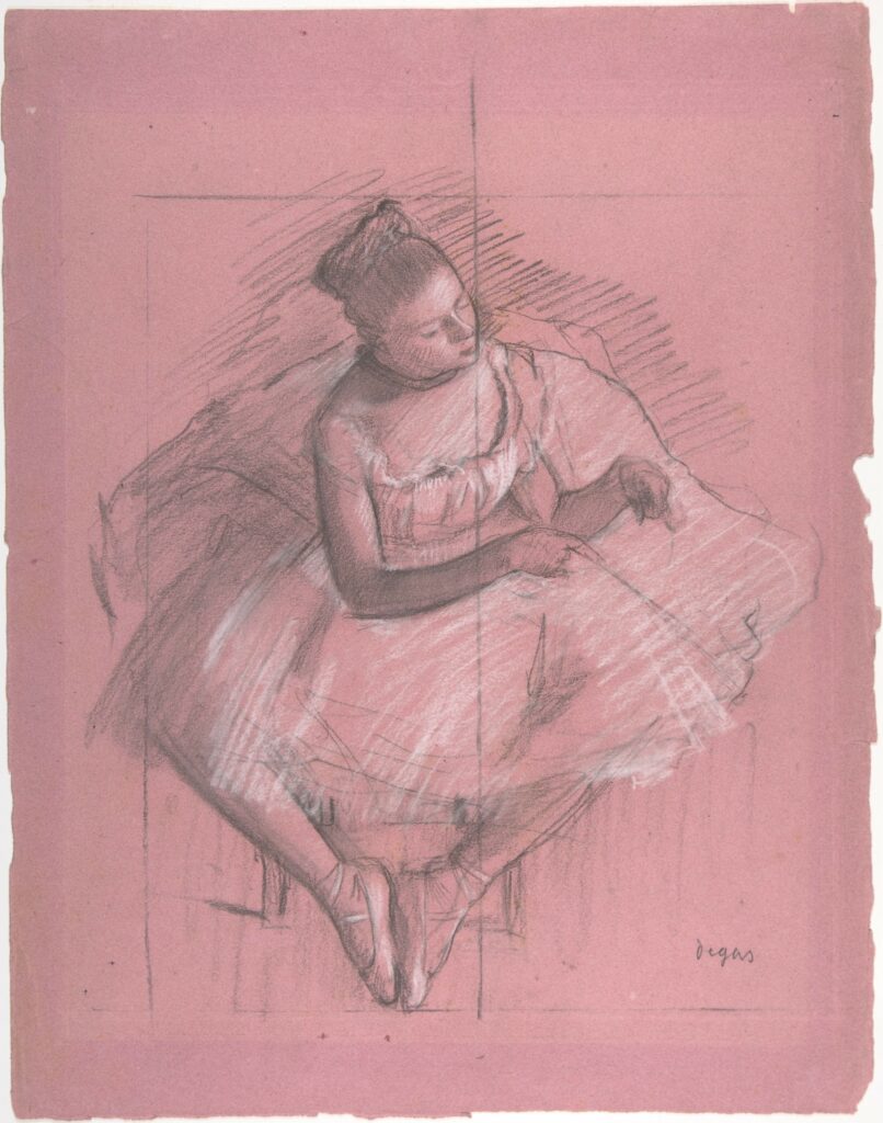 Seated Dancer 1873–74 Edgar Degas