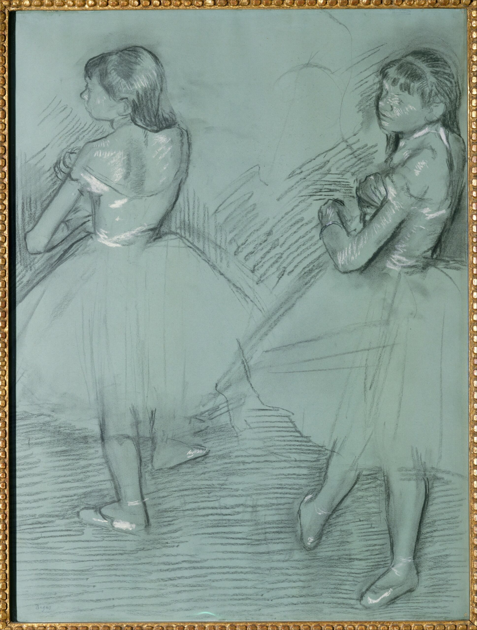 Two Dancers ca. 1879 Edgar Degas