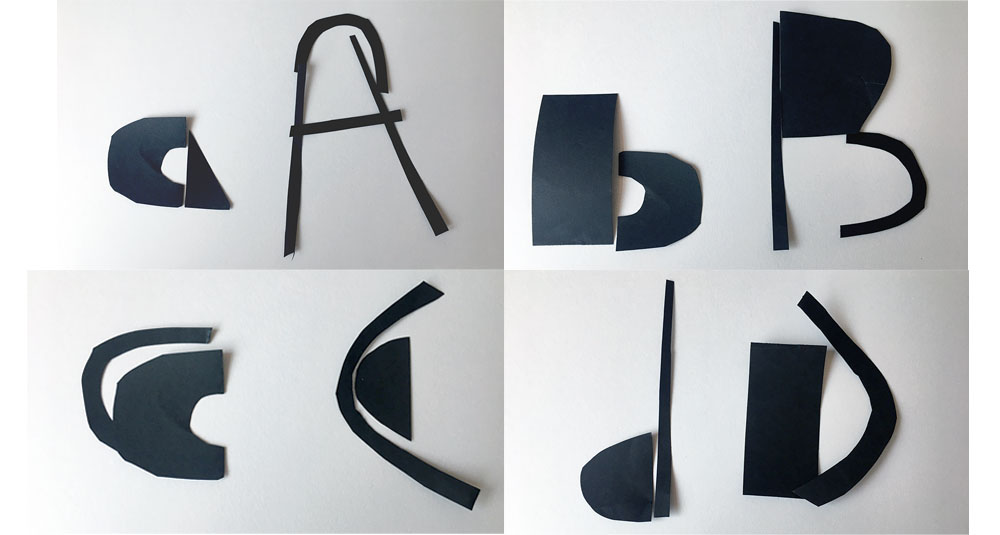 Cut Out Typography By Tobi Meuwissen