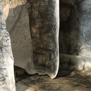 Drawing by torchlight