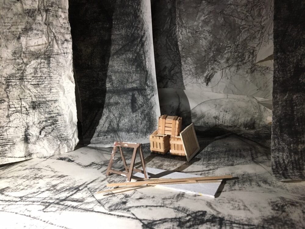 Adding scale models to a space
