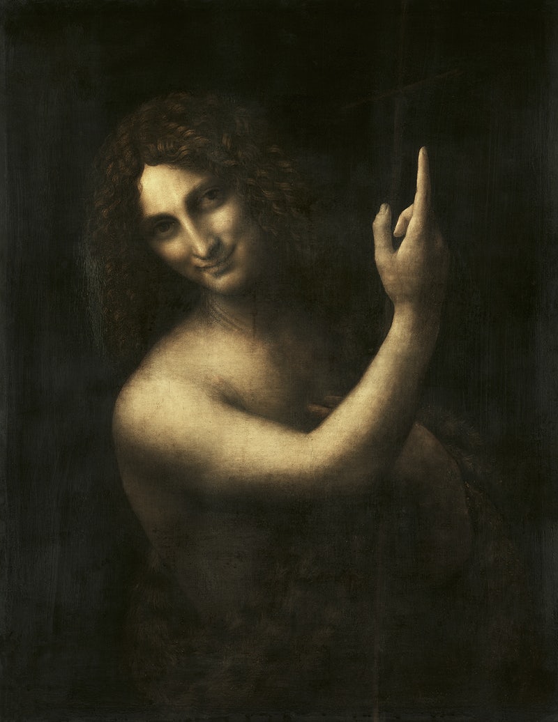 Leonardo da Vinci's Saint John the Baptist (1513-1516)