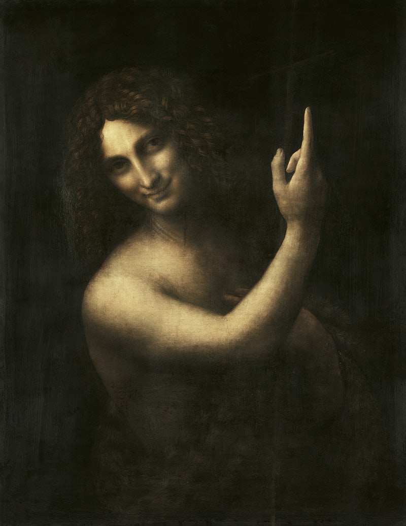 Leonardo da Vinci's Saint John the Baptist (1513-1516) Leonardo da Vinci's Saint John the Baptist (1513-1516)