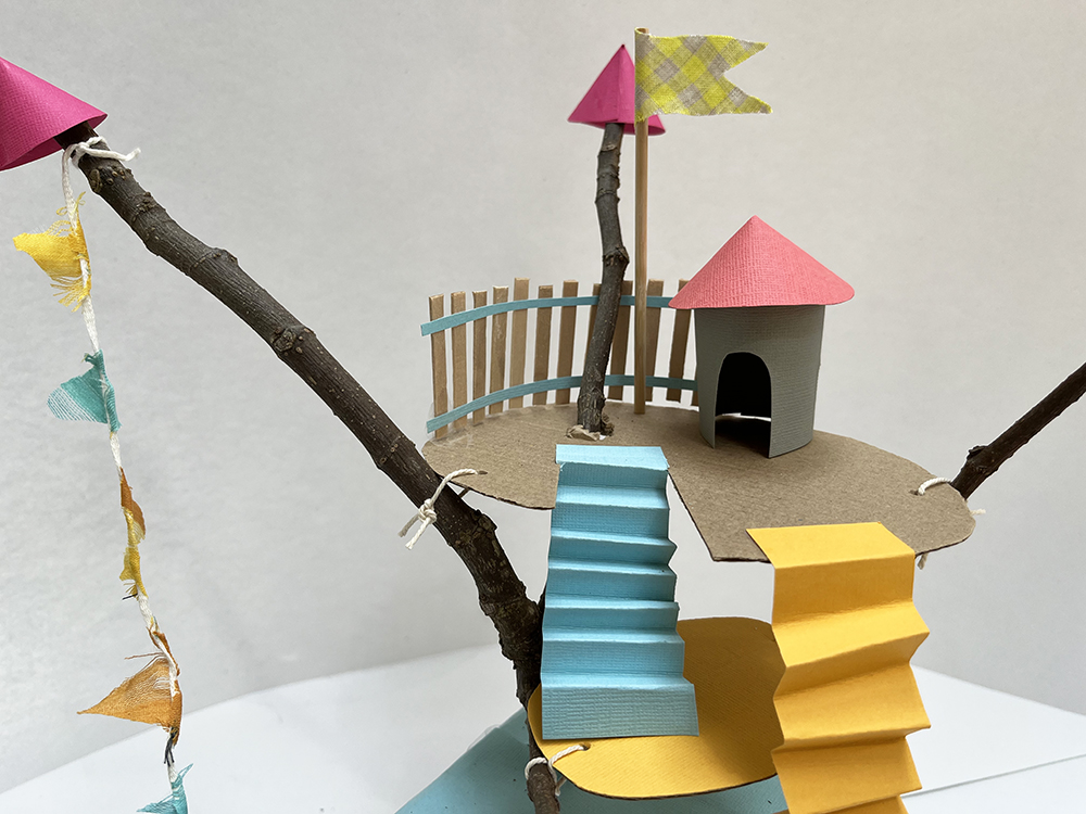 Finished AccessArt Treehouse