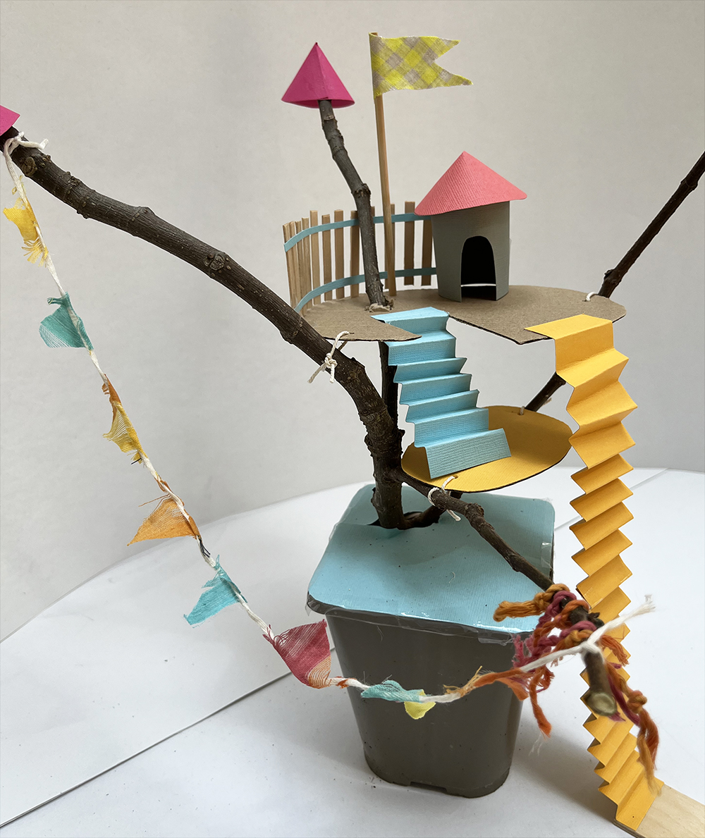 Finished AccessArt Treehouse