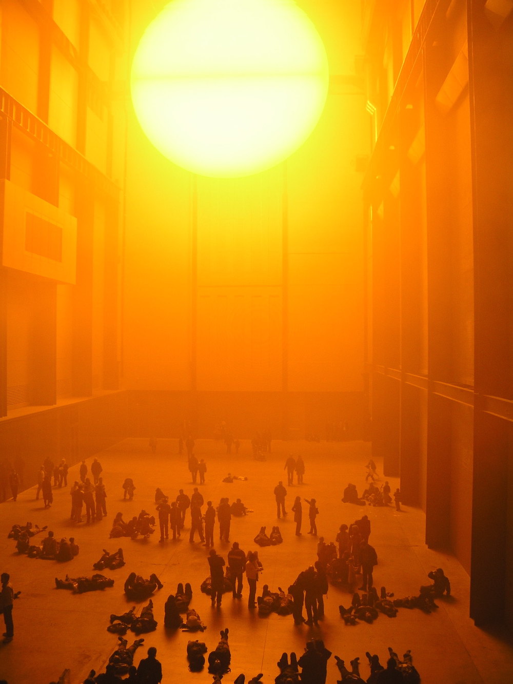 Olafur Eliasson Exhibition at The Tate by Paula Briggs