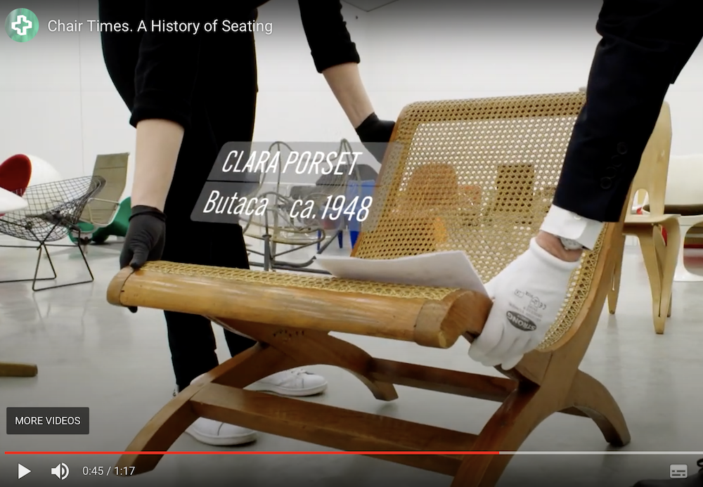 Evolution of Chairs Youtube Screenshot