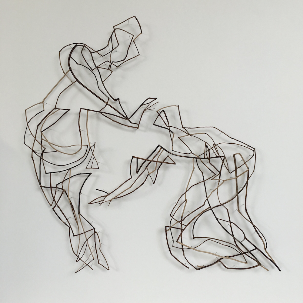 Noli Me Tangere (After Veronese) 2016 construction with found twigs 27 x 27 x 3" by Chris Kenny Noli Me Tangere (After Veronese) 2016 construction with found twigs 27 x 27 x 3" by Chris Kenny