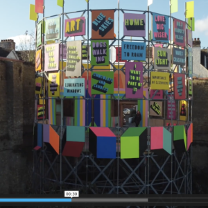 Explore the colourful installations of Morag Myerscough