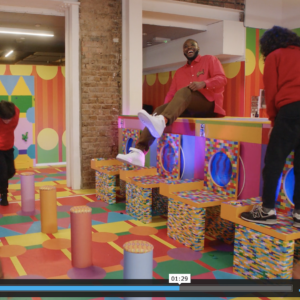 See how Yinka Ilori transforms spaces with colour and pattern