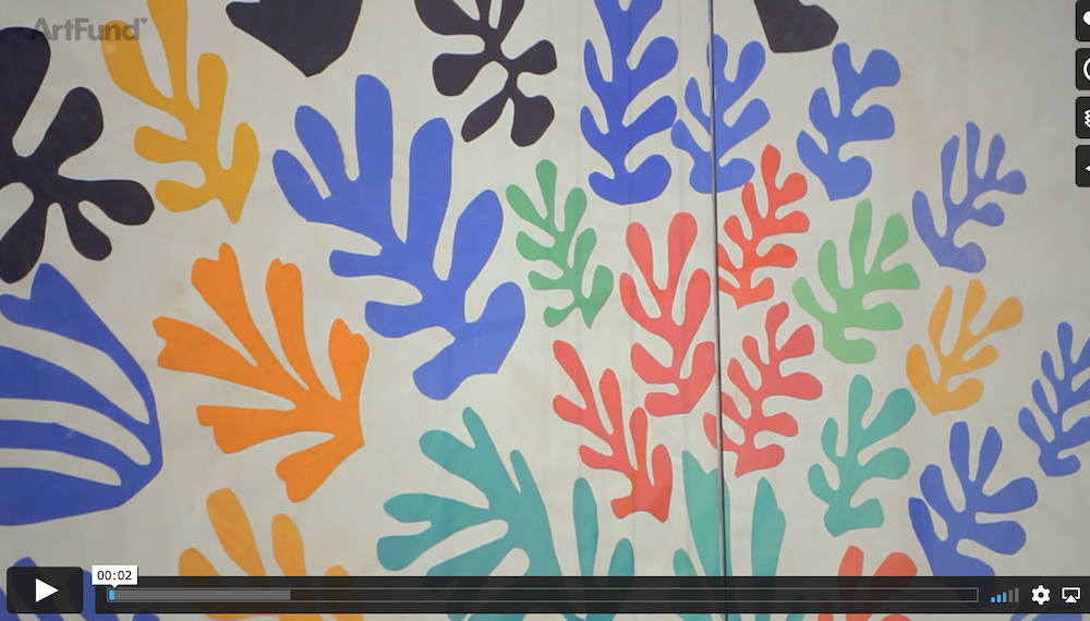 Henri Matisse Cut Outs https://vimeo.com/97130137