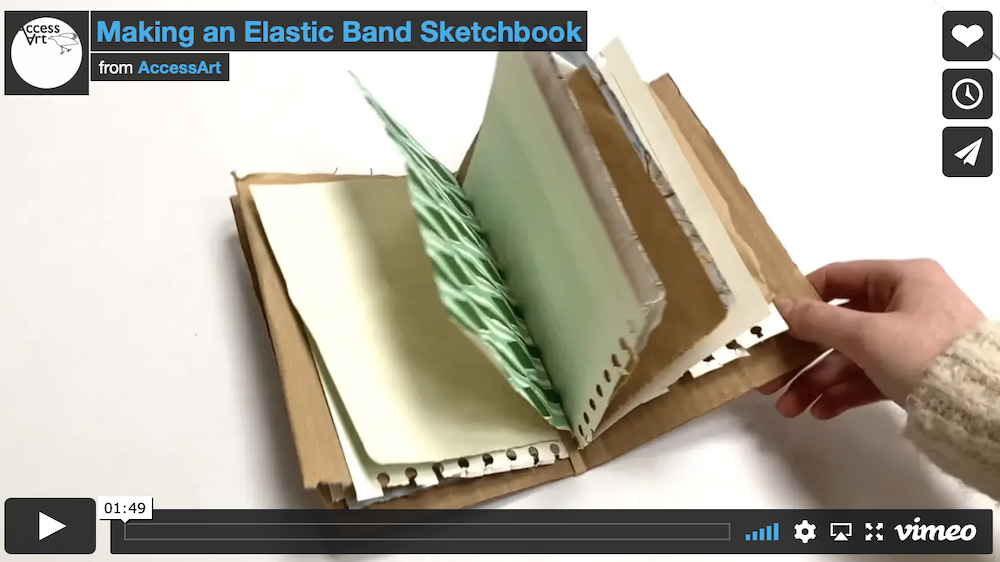 Elastic Band Sketchbook