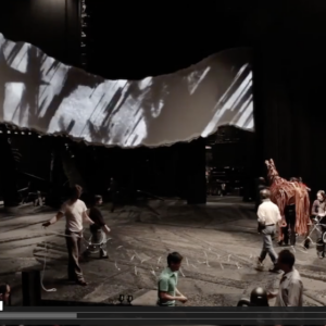 Explore the set of War Horse designed by Rae Smith