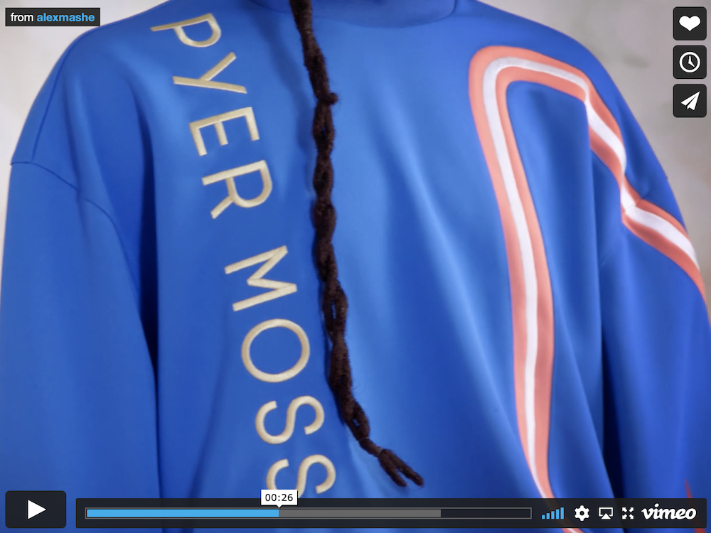 PYER MOSS / REEBOK OPEN STUDIOS https://vimeo.com/486916959