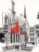 Royal Academy by The Shoreditch Sketcher