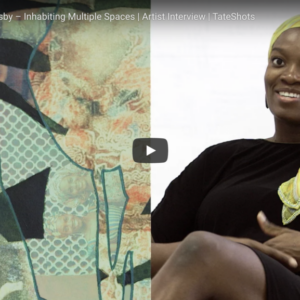 Explore the paintings and collages made by Njideka Akunyili Crosby