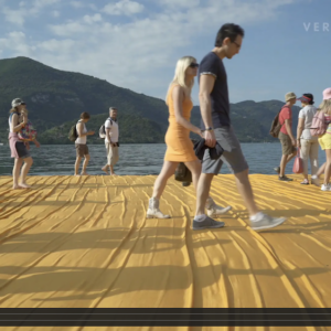 Floating Piers by Christo and Jeanne-Claude