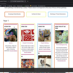 Videos to introduce the new AccessArt Primary Art Curriculum and to help you adapt and tailor to suit your school