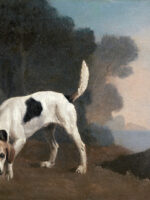 Foxhound (1760) painting in high resolution by George Stubbs. Original from The Yale University Art Gallery. Digitally enhanced by rawpixel.