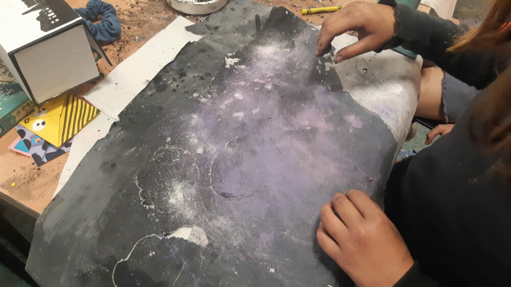 Using layering to create atmosphere.