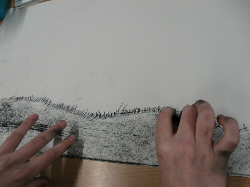 Beginning to form images of the heath.