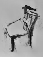 Foot Drawing of a Chair by Elizabeth Hammond