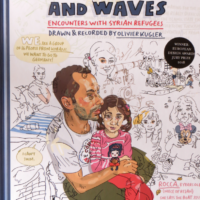 Escaping Wars and Waves Front Cover by Olivier Kugler