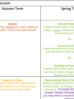 split and mixed curriculum