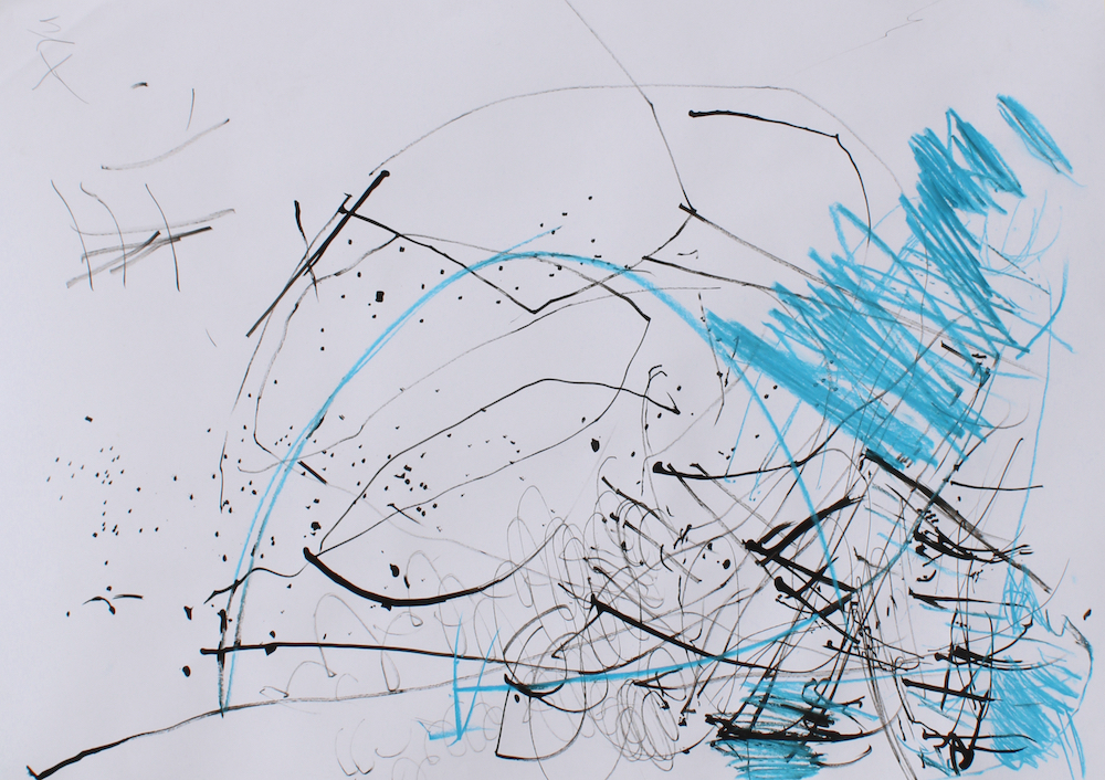 Umbrella Drawing by Elizabeth Hammond
