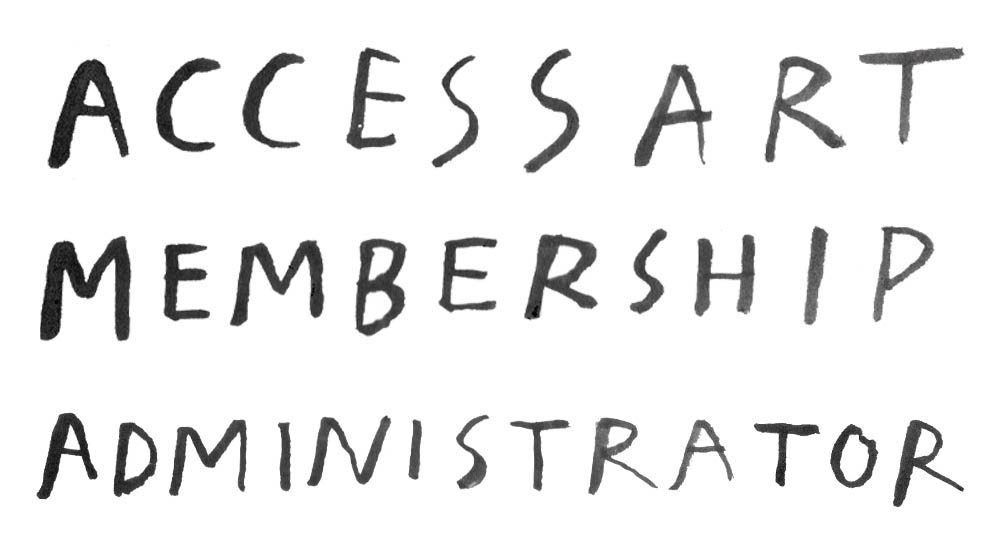 AccessArt membership administrator