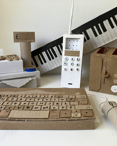 Cardboard Objects Altogether by Tobi Meuwissen