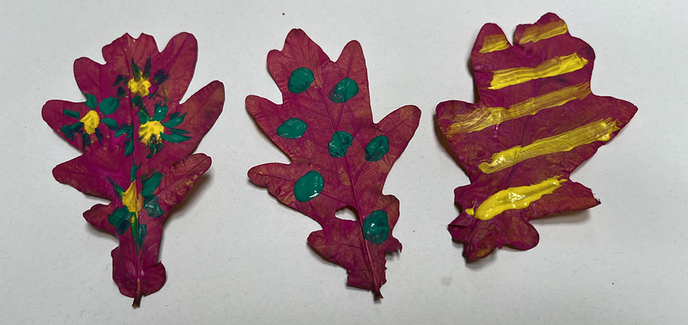 Painted Found objects by Paula Briggs