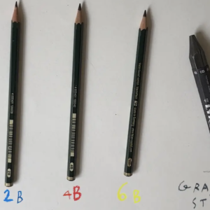 Soft pencil (or graphite) provides us with a range of opportunities for exploration of mark making in the classroom. 