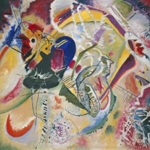 Improvisation 35 (1914) painting in high resolution by Wassily Kandinsky