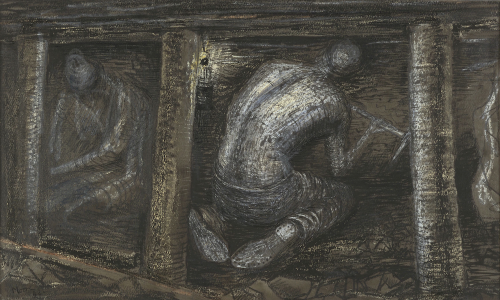 Henry Moore At the Coal Face 1942 Image (C) the Whitworth The University of Manchester (003)