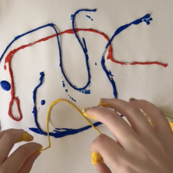 Explore 3 different methods of printing with string